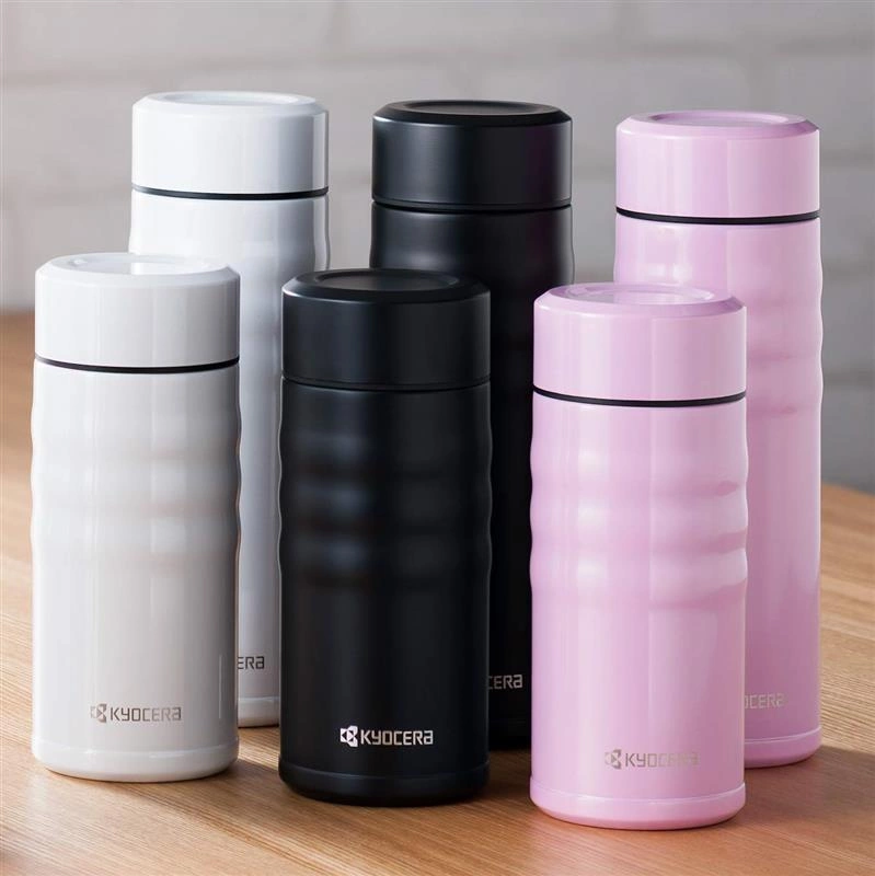 Kyocera - Kubek termiczny 500 ml Twist Top, czarny