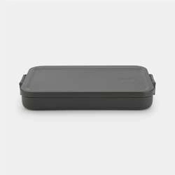 Brabantia - Pojemnik na lunch płaski Make&Take Dark Grey