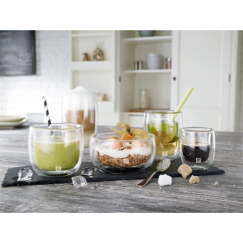 Zwilling - dwie miseczki deserowe double wall Sorrento 280 ml
