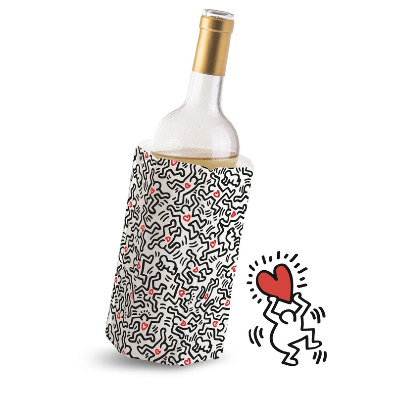 VacuVin - Aktywny rękaw chłodzący do wina Keith Haring