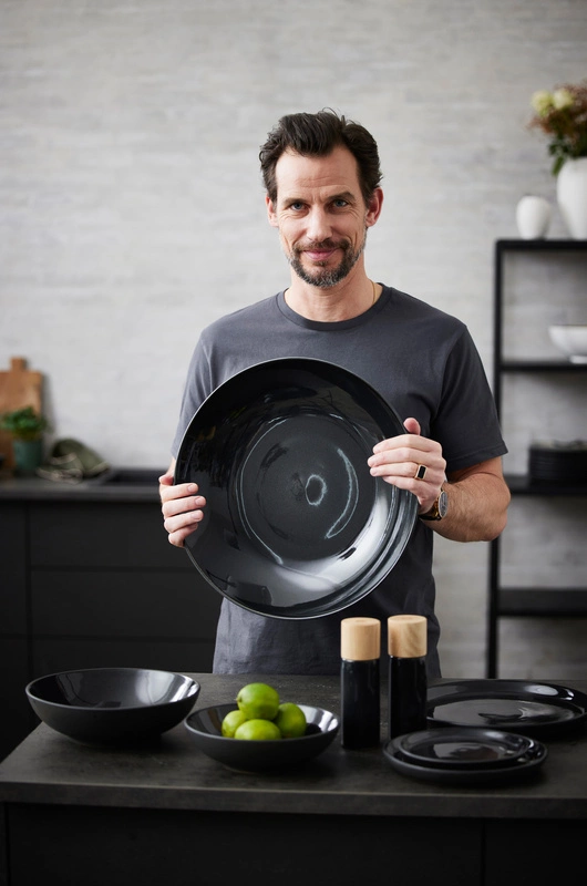 Bitz - Misa na sałatkę Galaxy 24 cm Black