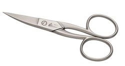 Erbe Solingen - Nożyczki do paznokci u stóp stal nierdzewna z mikro ząbkami 10,5 cm