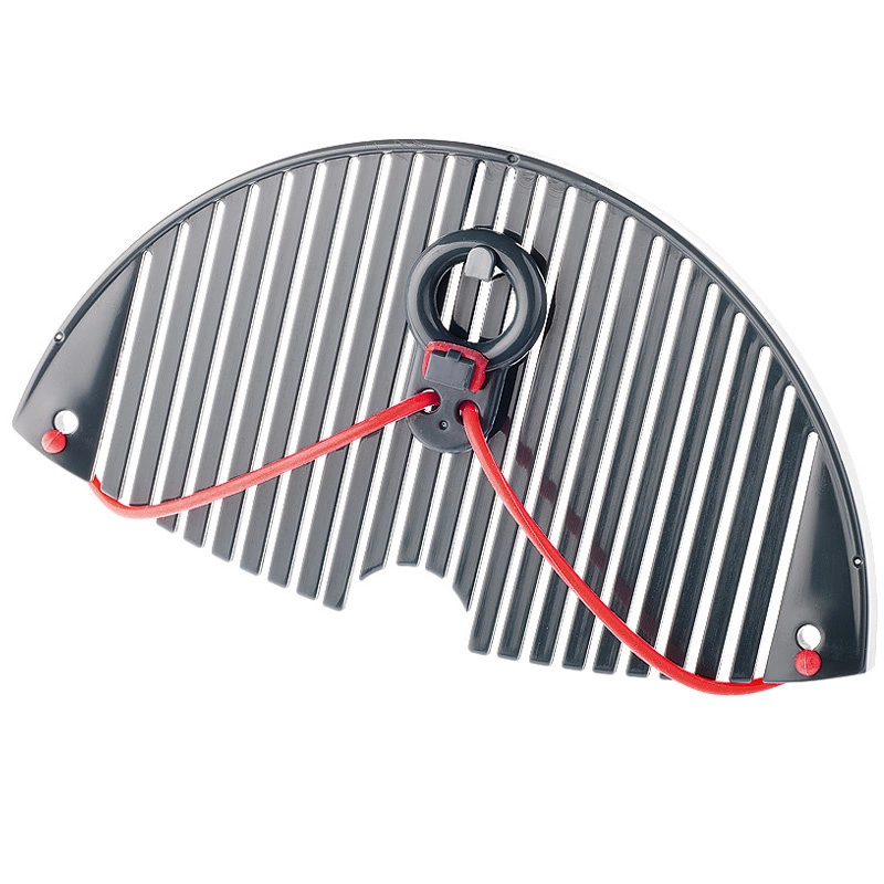 Moha - Sitko do odlewania gorącej wody FLEXYszary, czerwone dodatki