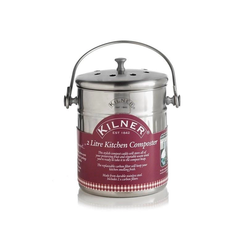 Kilner - Kompostownik kuchenny stalowy z filtrem