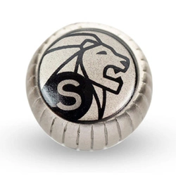 Peugeot - Nakrętka nikiel mat do młynków - sól (S)