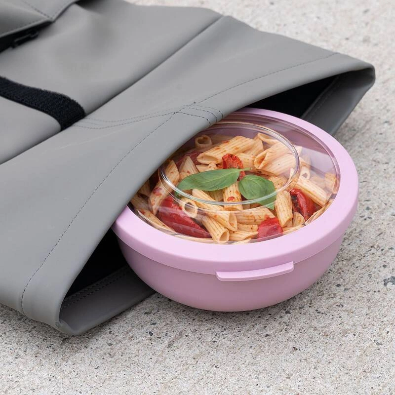 Amuse - pojemnik / miska z pokrywką 1L różowa