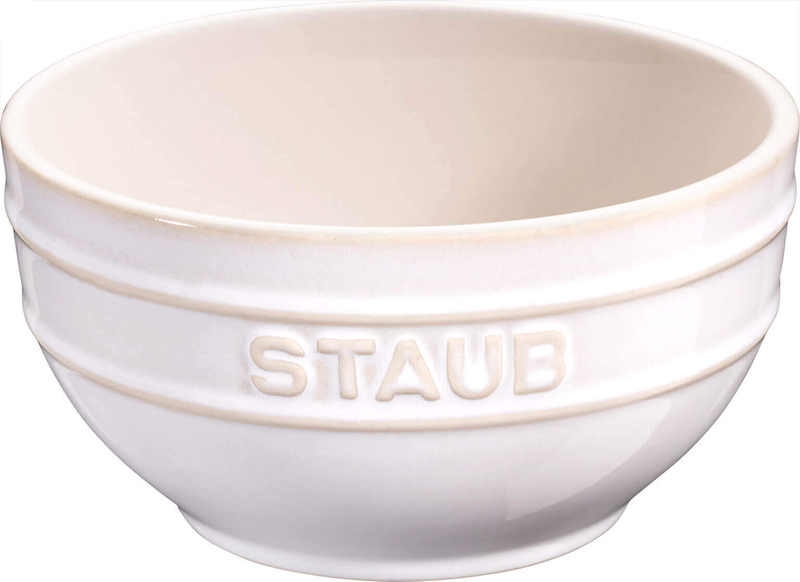 Staub - miska okrągła 14 cm, kość słoniowa