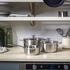 KitchenAid - Zestaw garnków stalowych - 5 elementów