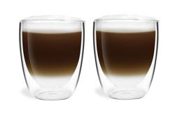 Vialli Design - Zestaw 2 szklanek z podwójną ścianką Amo 320 ml
