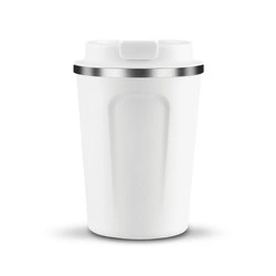 Asobu - Kubek termiczny do kawy CAFE COMPACT WHITE, 384ml