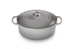Le Creuset - brytfanna żeliwna Signature 29 cm 4,7 l misty grey