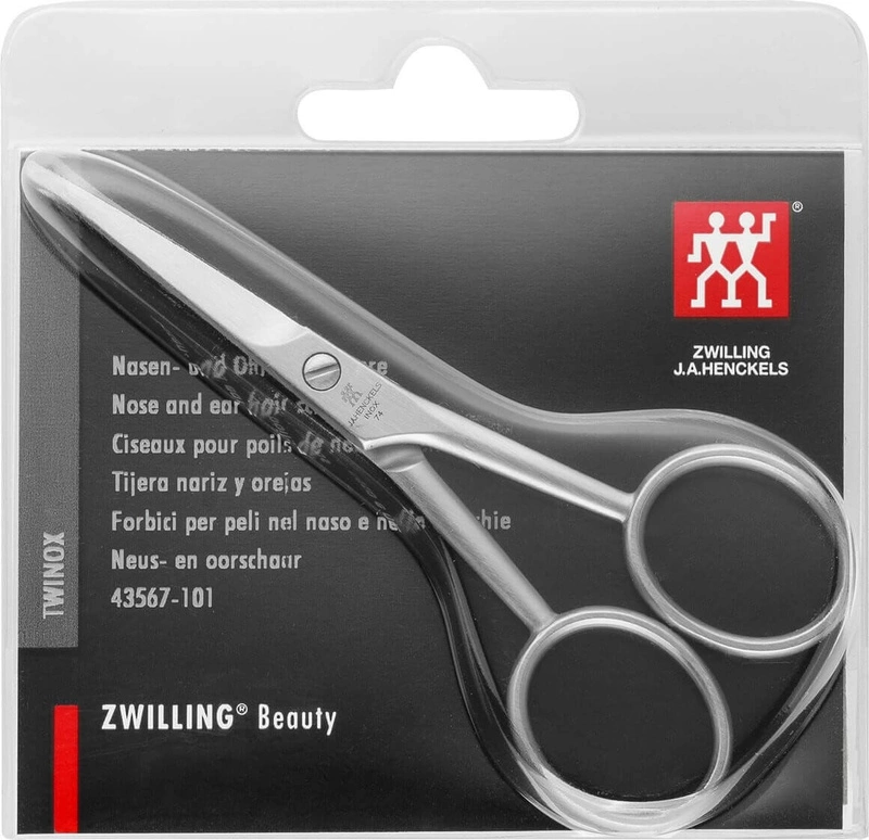 Zwilling - satynowe nożyczki do włosków z nosa i uszu 10.5 cm Twinox
