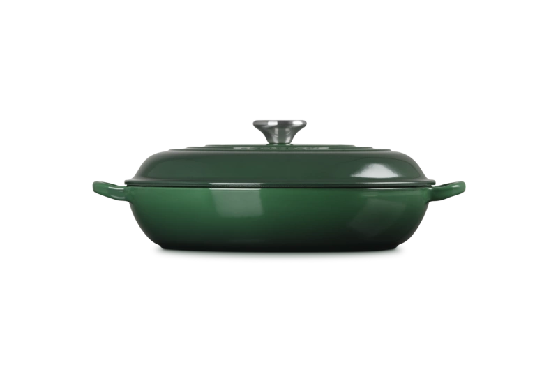 Le Creuset - garnek żeliwny emaliowany Gourmet 30 cm 6,2 l Juniper