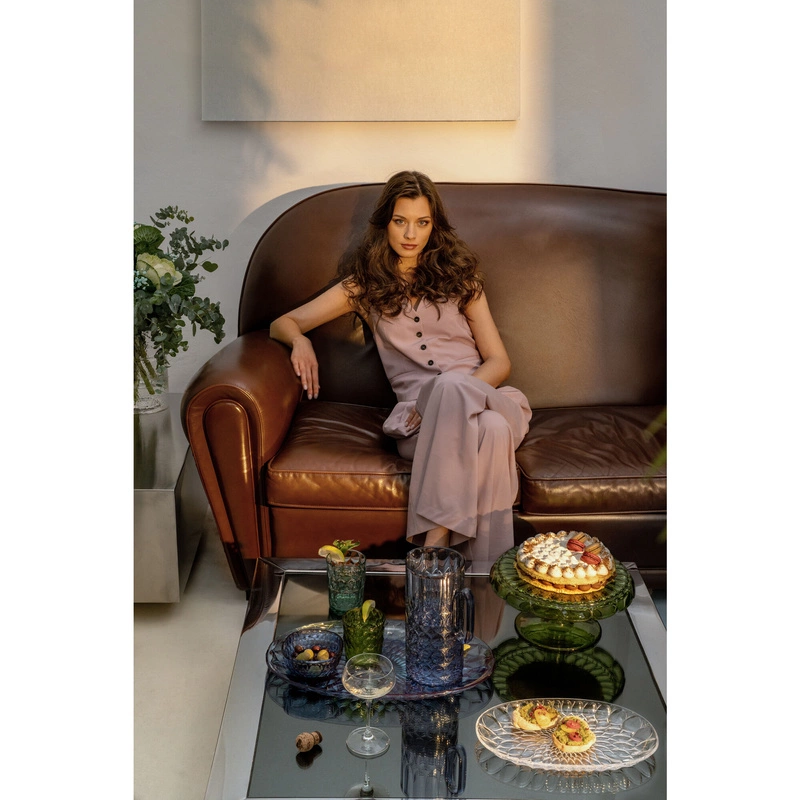 Guzzini - Taca owalna 45 cm - transparentna