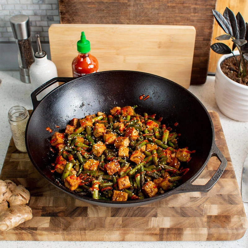 Lodge - Wok żeliwny 35 cm