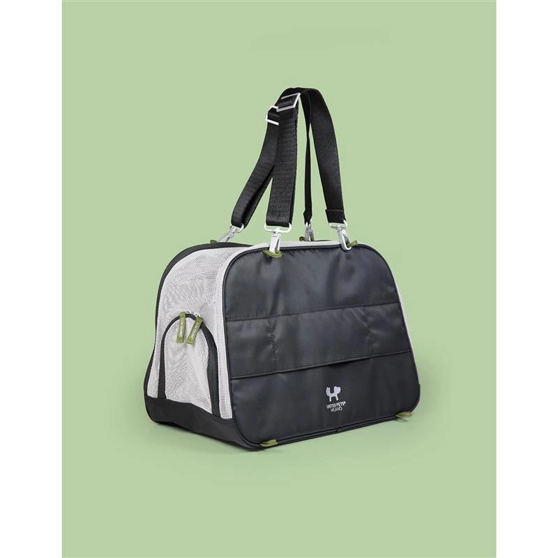 United Pets - Torba/transporter, czarno- zielona