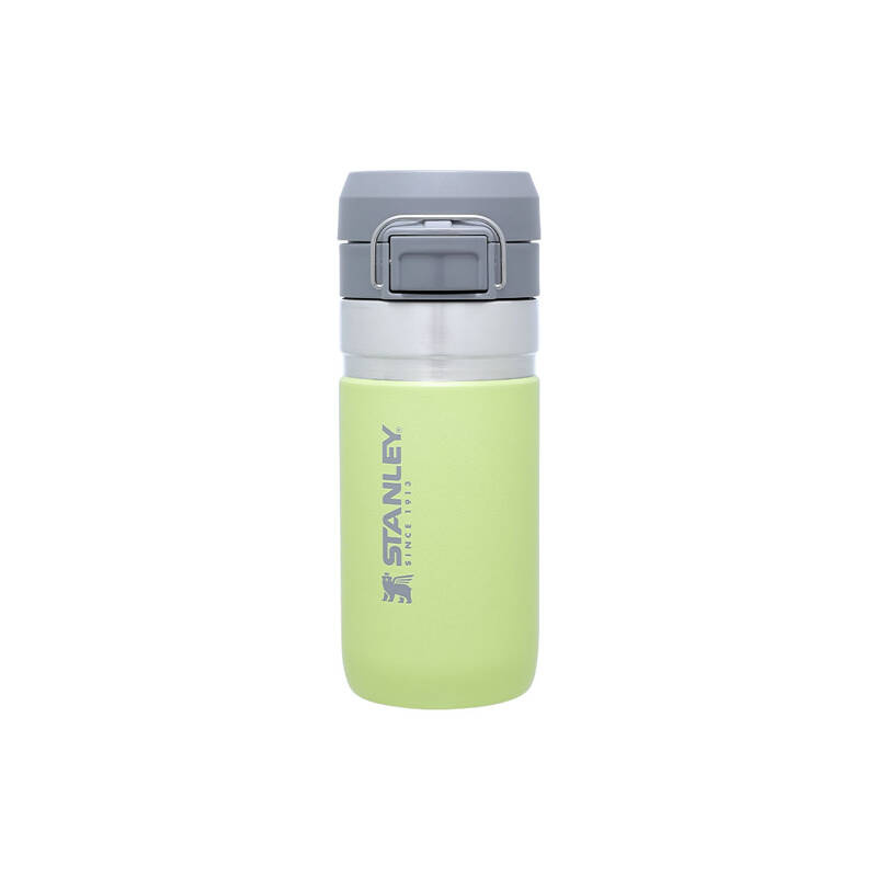 Stanley - Butelka na wodę QUICK FLIP - limonkowa 0,47L