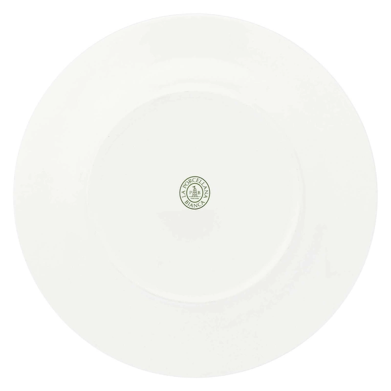 La Porcellana Bianca - zestaw 6 talerzy obiadowych z rantem 27 cm Essenziale
