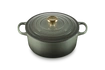 Le Creuset brytfanna żeliwna emaliowana Signature okrągła 26 cm  5,3l thyme