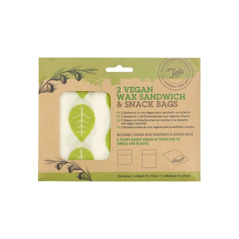 Tala - Woreczki woskowijki - wegańskie S i M - 2 szt