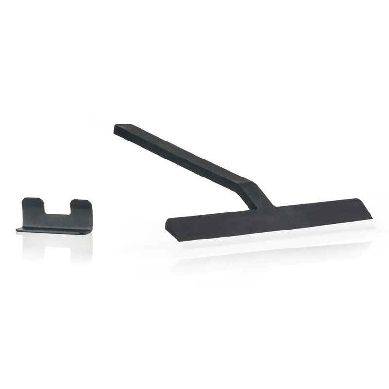 Zone Denmark - Ściągaczka łazienkowa Rim 22 cm Black