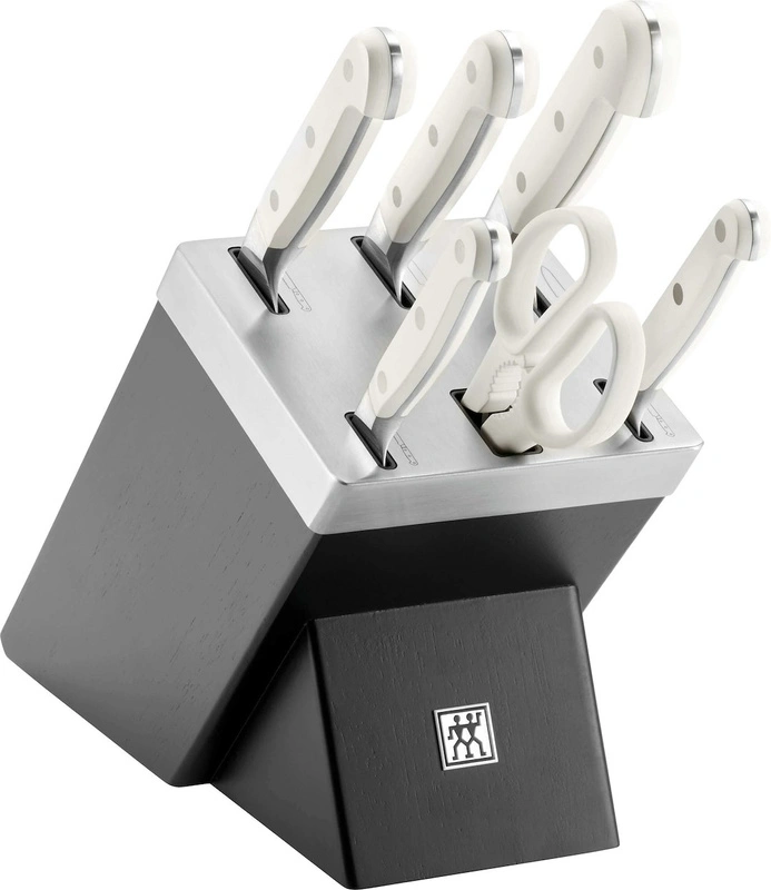 Zwilling - PRO LE BLANC Zestaw 5 noży w bloku samoostrzącym