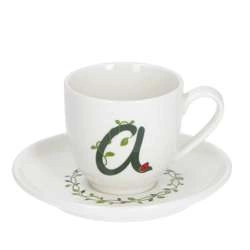 La Porcellana Bianca - filiżanka ze spodkiem 90 ml, Wzór A Solotua