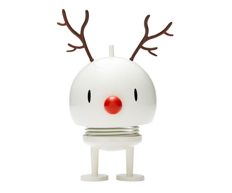 Hoptimist - Figurka Hoptimist Reindeer Bumble M biały