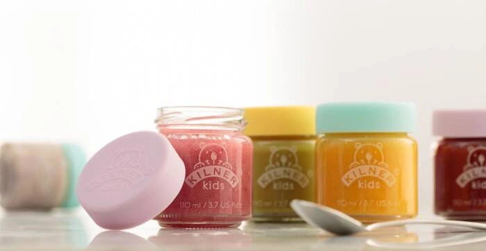 Kilner - Zestaw 6 słoików na posiłki dla dzieci 110ml