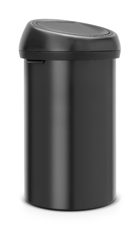 Brabantia - kosz na śmieci Touch Bin - 60 L, czarny