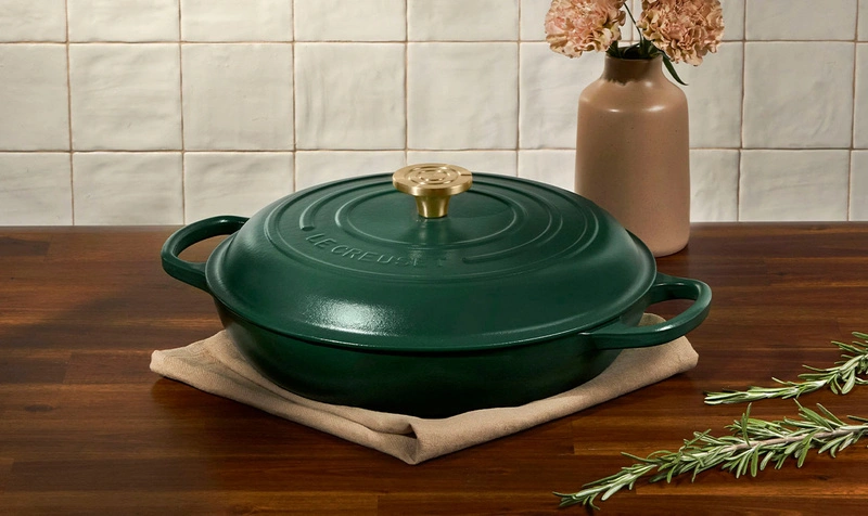 Le Creuset - garnek Gourmet Profesjonalny żeliwny 26 cm 2,2 l foret