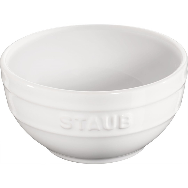 Staub - miska okrągła 12 cm, biały