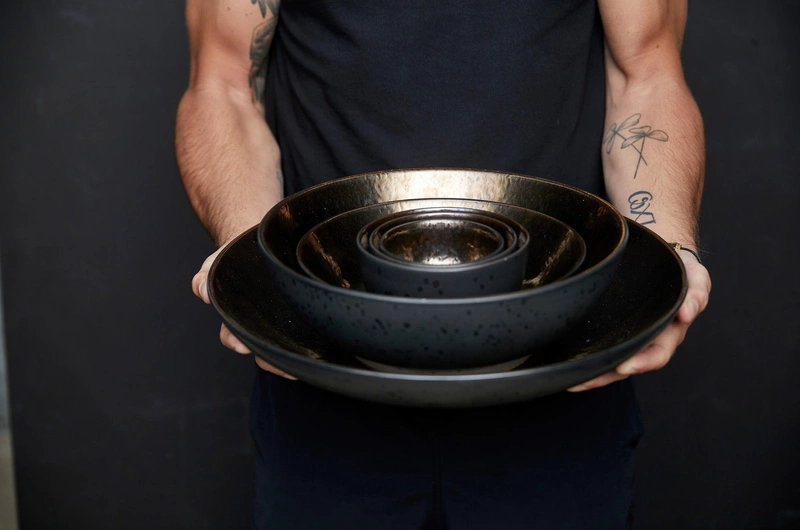 Bitz - Miska 14 cm Black/Bronze