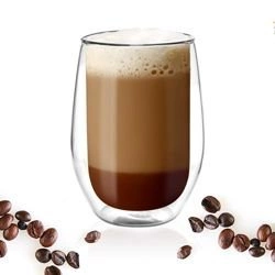 Vialli Design - Szklanka z podwójną ścianką Amo 400 ml