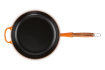Le Creuset - głęboka patelnia żeliwna płomienna Sauté 28 cm