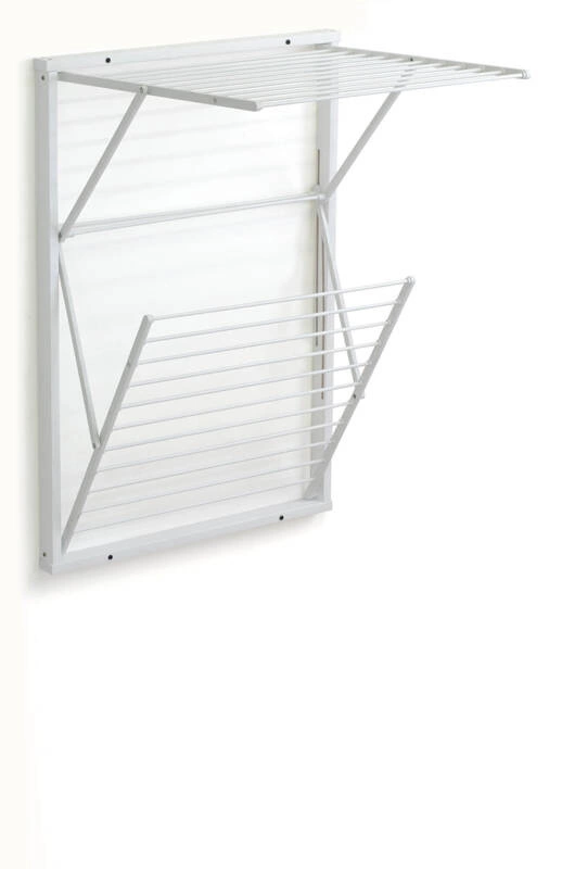 ARREDAMENTI - KORAL Naścienna suszarka na pranie - 98 x 69 cm, Biały