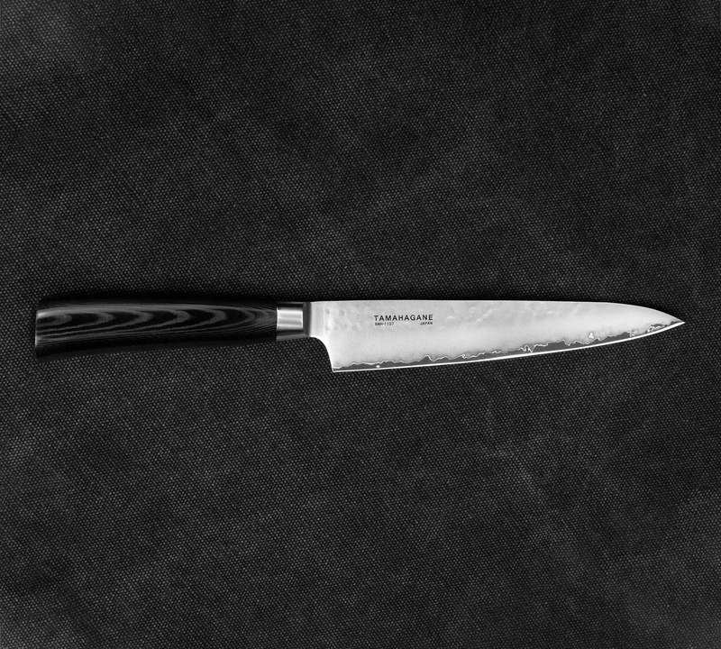 Tamahagane - Tsubame Black Nóż uniwersalny 15cm