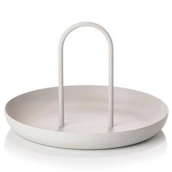 Zone Denmark - Taca do serwowania okrągła 20 cm Singles Warm Grey