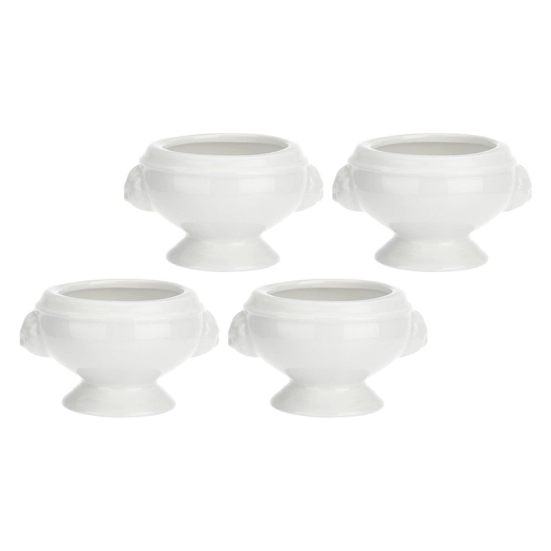 La Porcellana Bianca - zestaw 4 miseczek Lew 62 ml Chimera