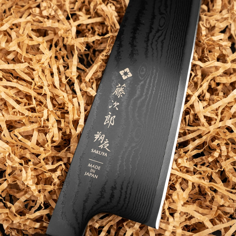 Tojiro - Sakuya Black VG-10 Damascus Nóż Szefa kuchni 21 cm