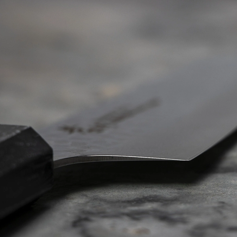 Sakai Takayuki - Nanairo VG-10 Ebony Nóż Kengata 19 cm