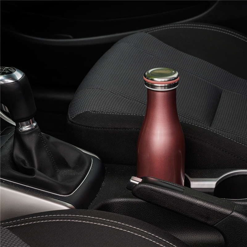 Lurch - butelka termiczna, stalowa, 0,5 l, różowe złoto