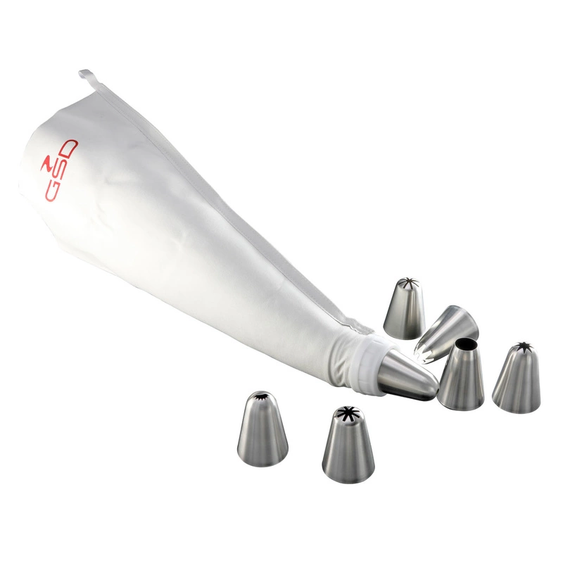 GSD - Rękaw cukierniczy z 7 dyszami