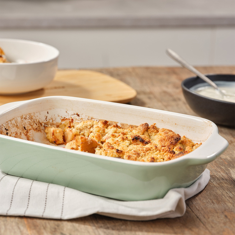 KitchenAid - ceramiczna brytfanna z przykrywką M - Pistachio