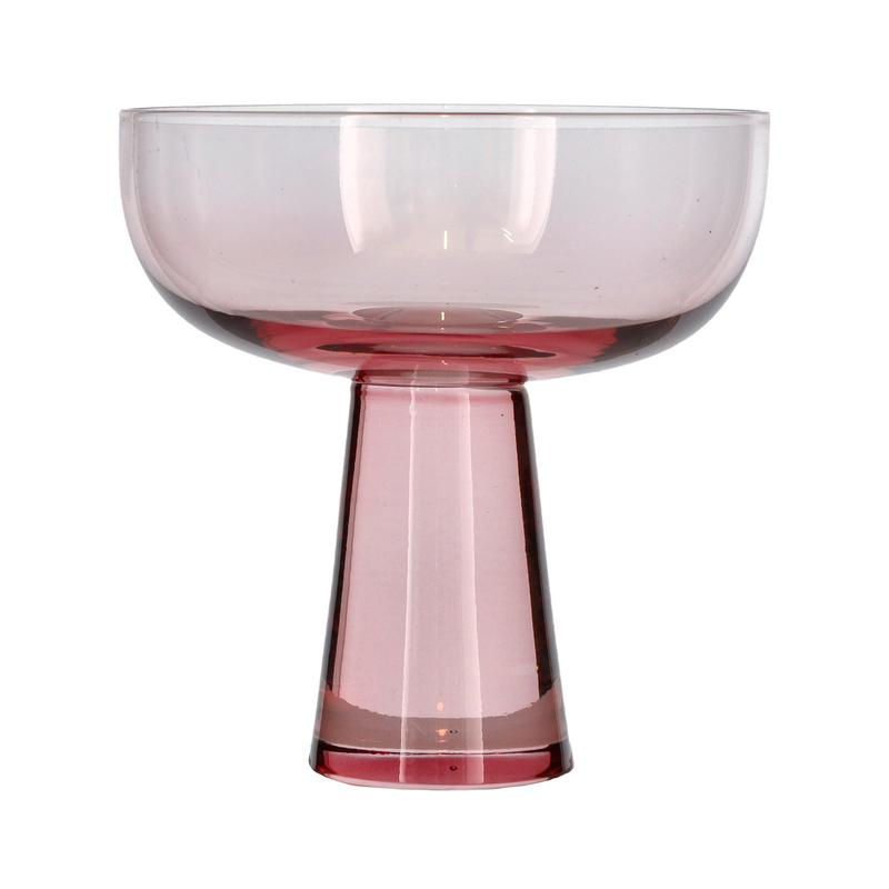 Bitz - Zestaw 2 sztuk kieliszków do szampana Statue Pink