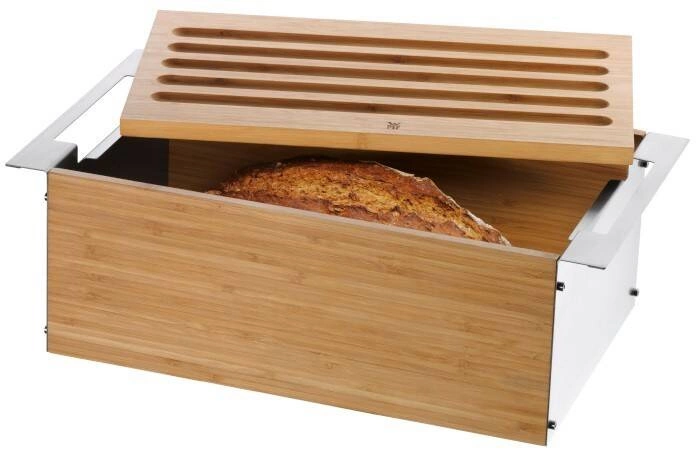 WMF - Chlebak z deską do krojenia i tacką Gourmet