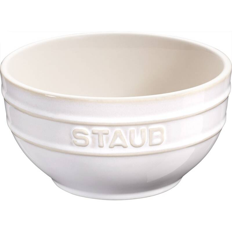 Staub - miska okrągła 12 cm, kość słoniowa
