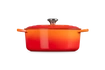 Le Creuset - brytfanna żeliwna emaliowana Signature 29 cm 4,7 l płomienna