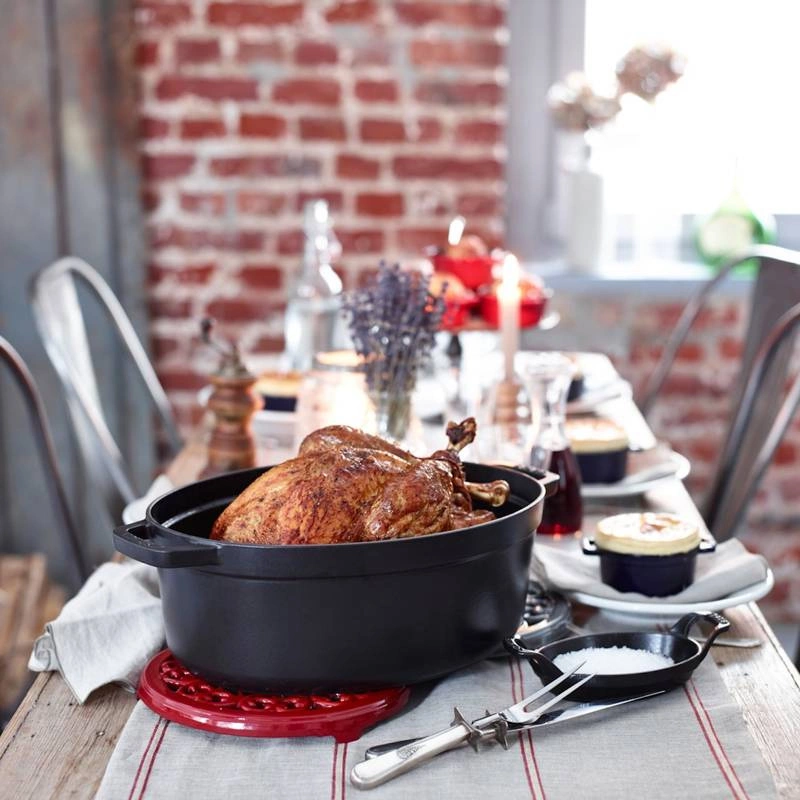 Staub - brytfanna żeliwna czarna 4,25 l 29 cm