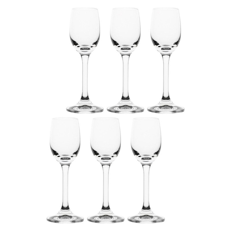 La Porcellana Bianca - zestaw 6 kieliszków do likieru 65 ml Novello